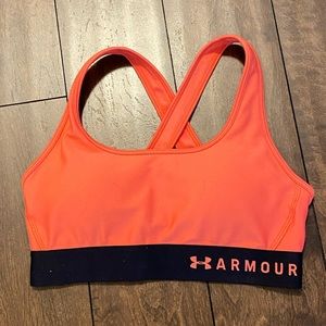 Underarmour medium support sports bra